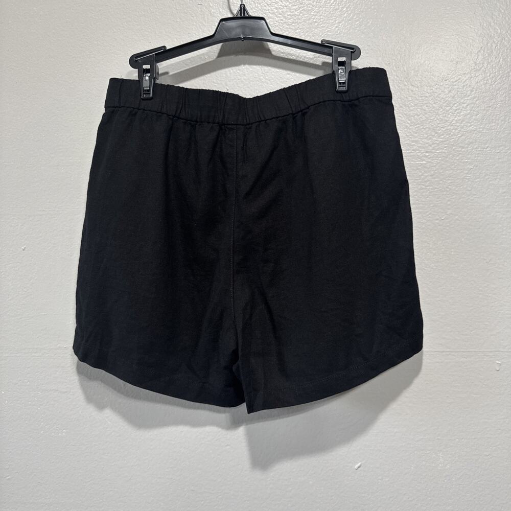 J. Crew Linen Blend Pull On Seaside Shorts Women Size S Pockets Casual Vacation - Picture 4 of 12